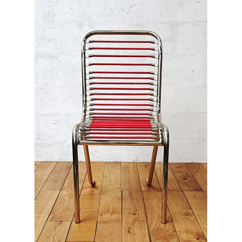 Vintage chair by Michel Dufet for Ecart International, 1960