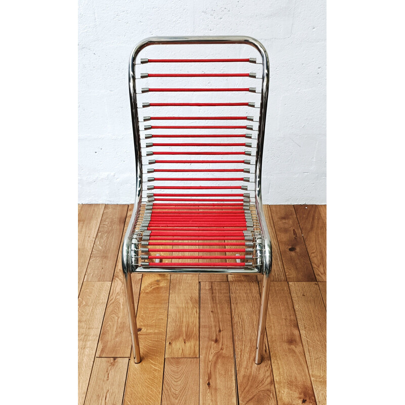 Vintage stoel van Michel Dufet voor Ecart International, 1960