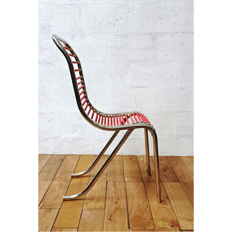 Vintage-Stuhl von Michel Dufet für Ecart International, 1960