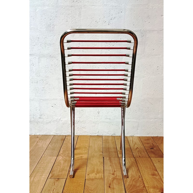 Vintage chair by Michel Dufet for Ecart International, 1960