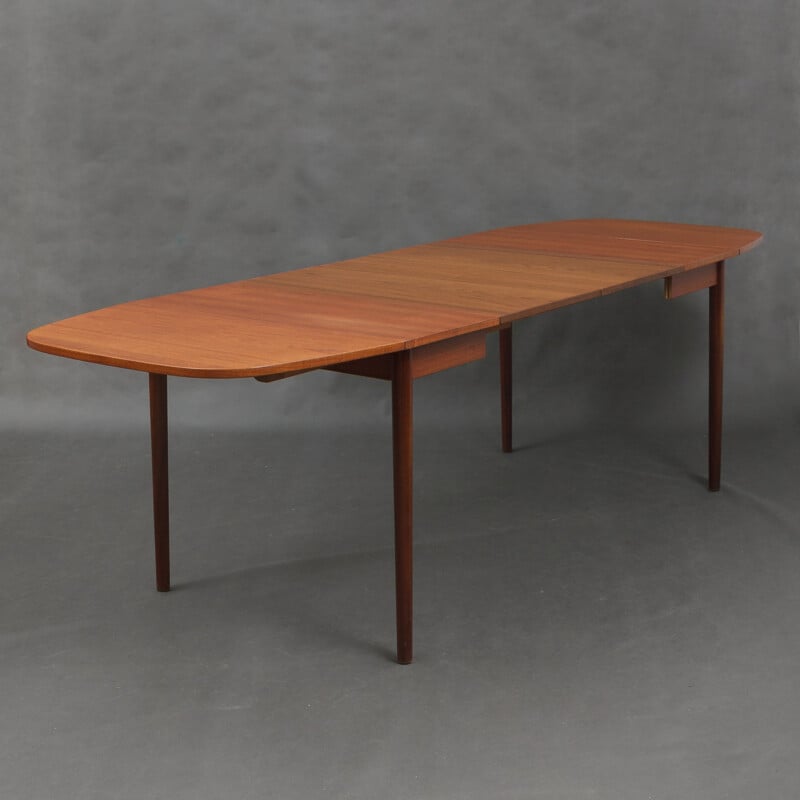 Table à repas scandinave en teck - 1960