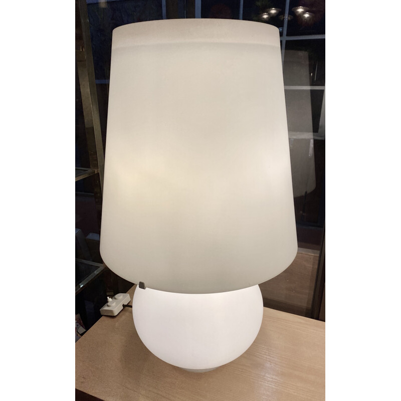 Vintage opaline lamp by Max Ingrand