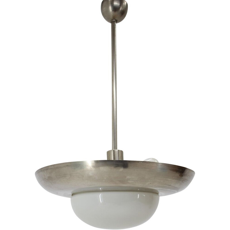 Bauhaus vintage functionalism pendant lamp by Franta Anyz, 1930s