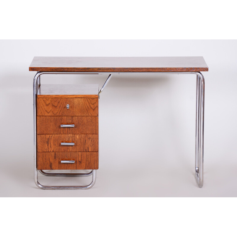 Bauhaus vintage desk by Slezak, 1930s