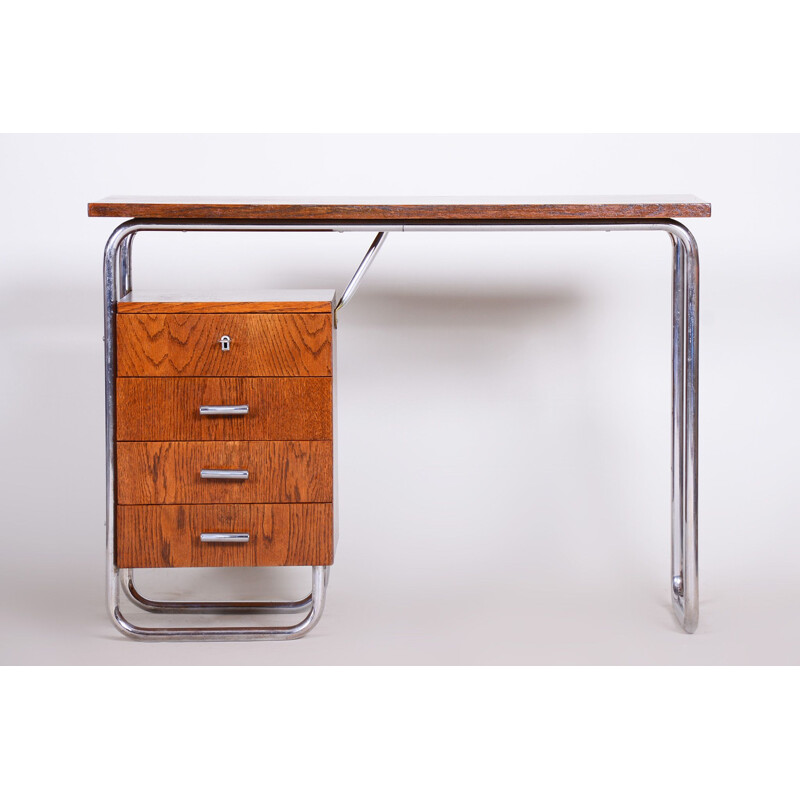 Bauhaus vintage desk by Slezak, 1930s