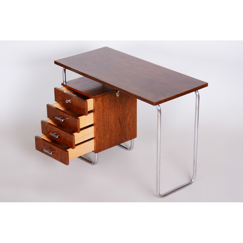 Bauhaus vintage desk by Slezak, 1930s