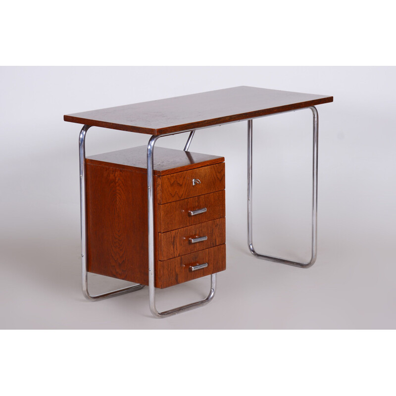 Bauhaus vintage desk by Slezak, 1930s