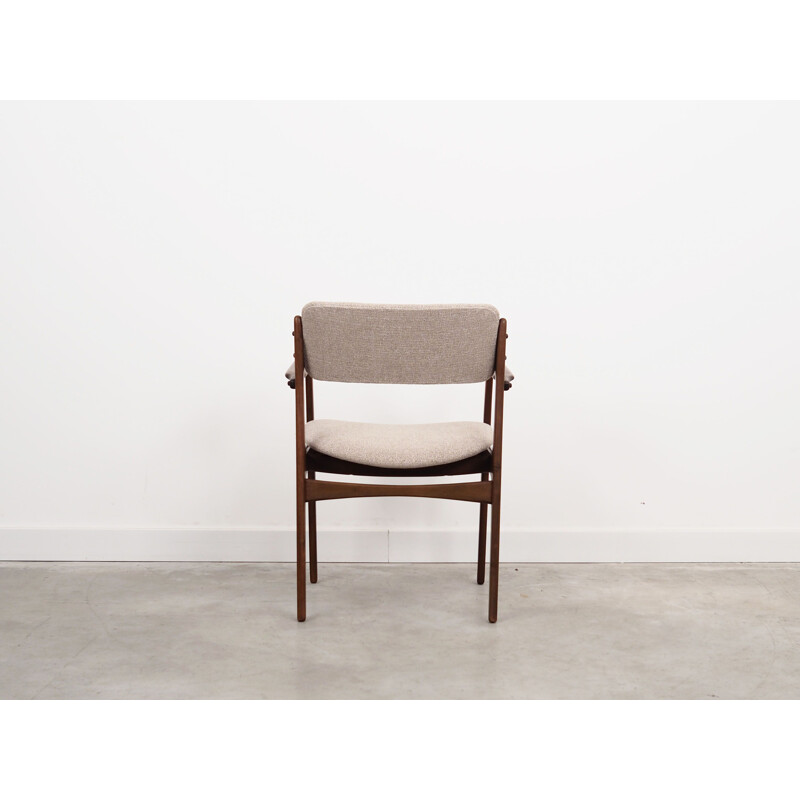 Silla vintage de nogal de Erik Buch, 1960