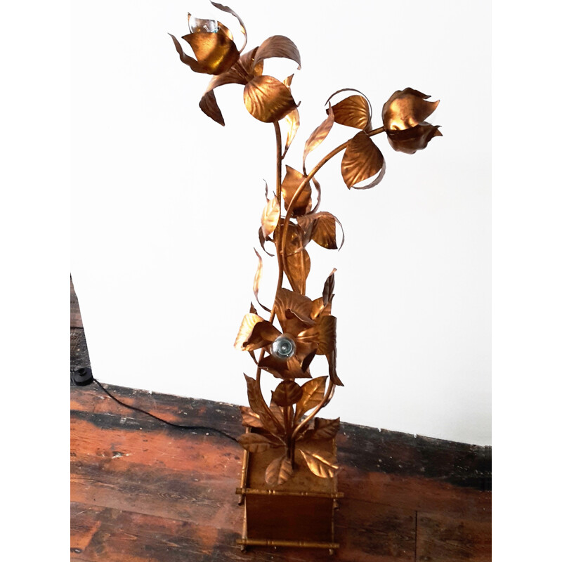 Paire de lampadaires en métal, Hans KOGL - 1970