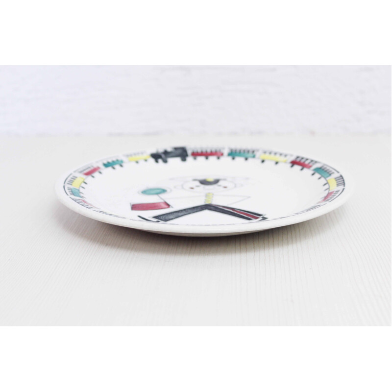 Vintage children's plate by Marianne Westman for Rorstrand