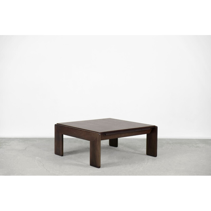 Vintage Bastiano teak coffee table by Tobia and Afra Scarpa for Gavina, 1960