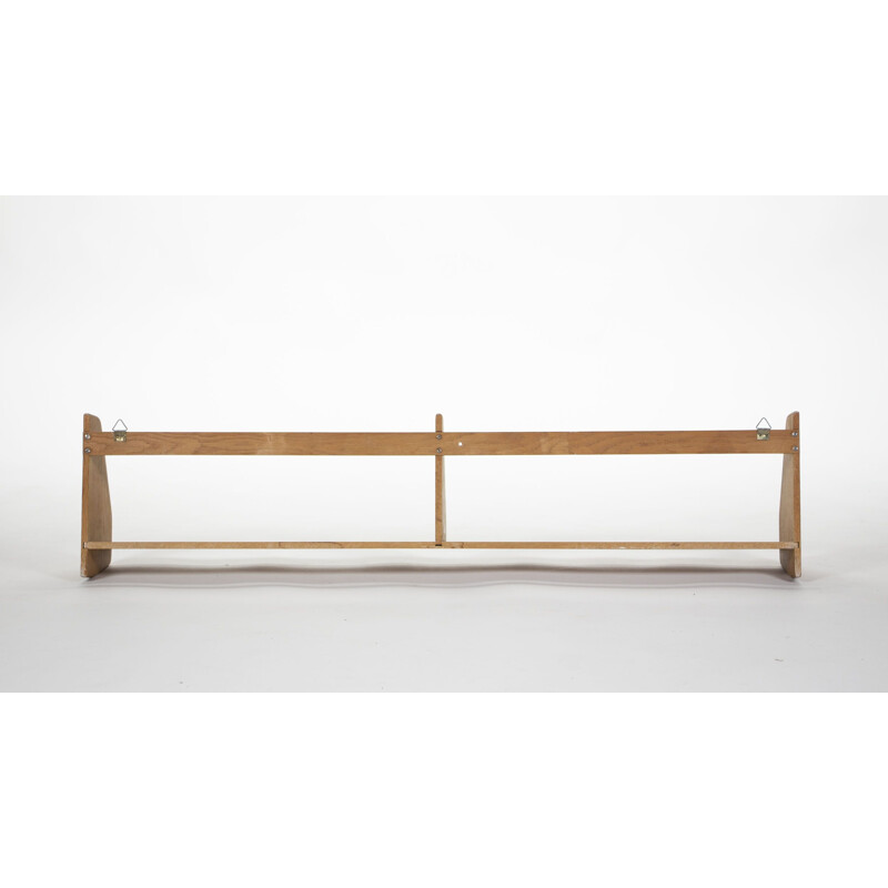 Estante de carvalho maciço Vintage por Hans Wegner para Ry Mobler, Dinamarca 1960