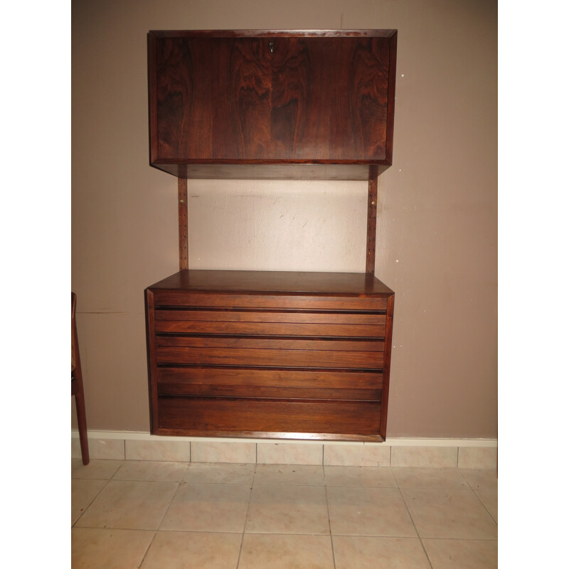 Mid century small storage system in rosewood, Poul CADOVIUS - 1960s