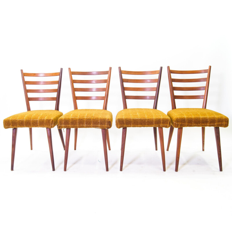 Set van 6 vintage ladderstoelen van Cees Braakman voor Pastoe, 1950