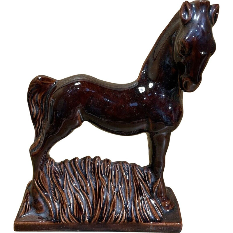 Statuette Art déco vintage cheval