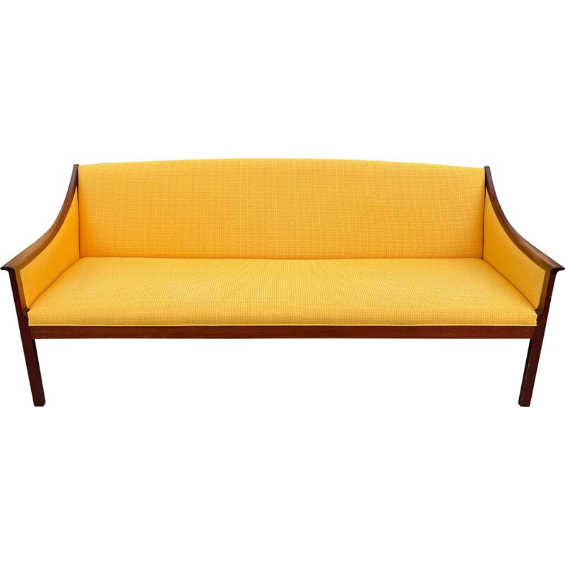 Vintage 3-seater sofa by Ole Wanscher for P. Jeppesen, Denmark 1960s