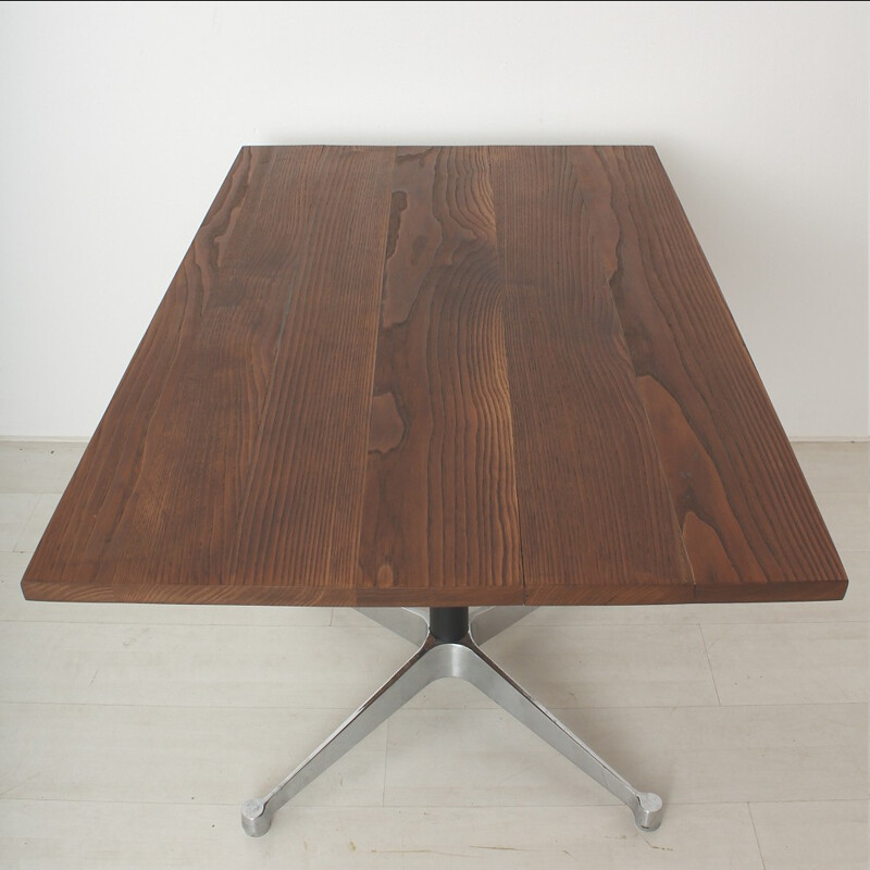 Vitra dining table in ashwood, Charles and Ray EAMES - 1960s