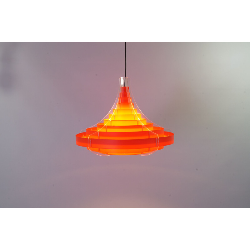 Vintage pendant lamp by Flemming Brylle & Preben Jacobsen, Denmark 1960s