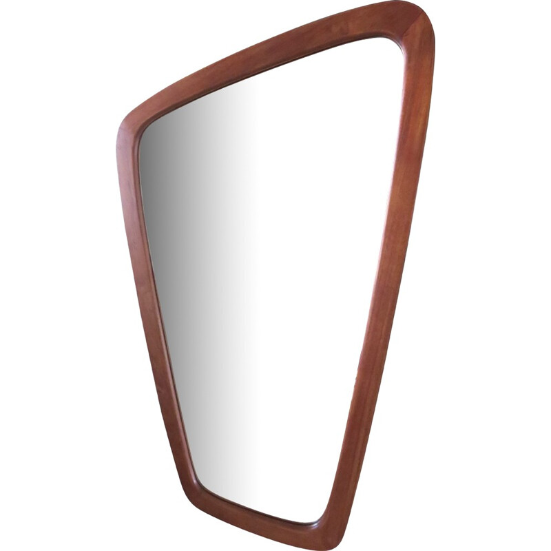 Danish mirror in teak - 1960s