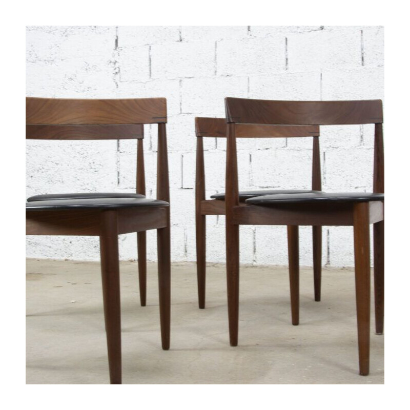 Roundette vintage dining set by Hans Olsen for Frem Rojle