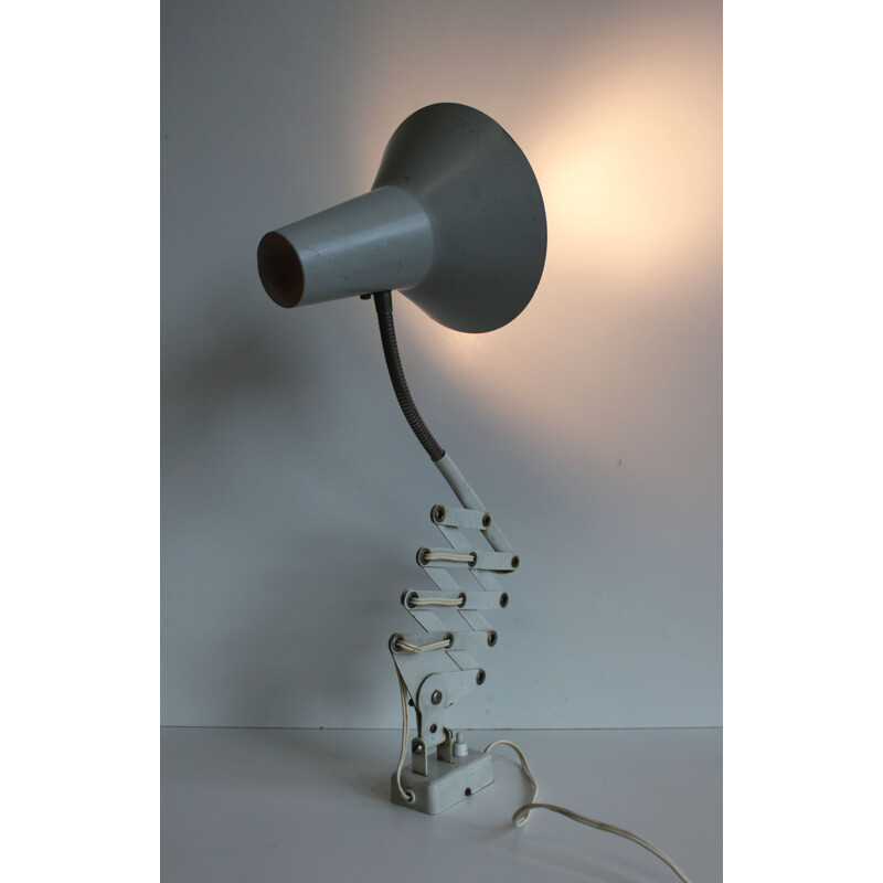 Lampe ciseaux industrielle 1950