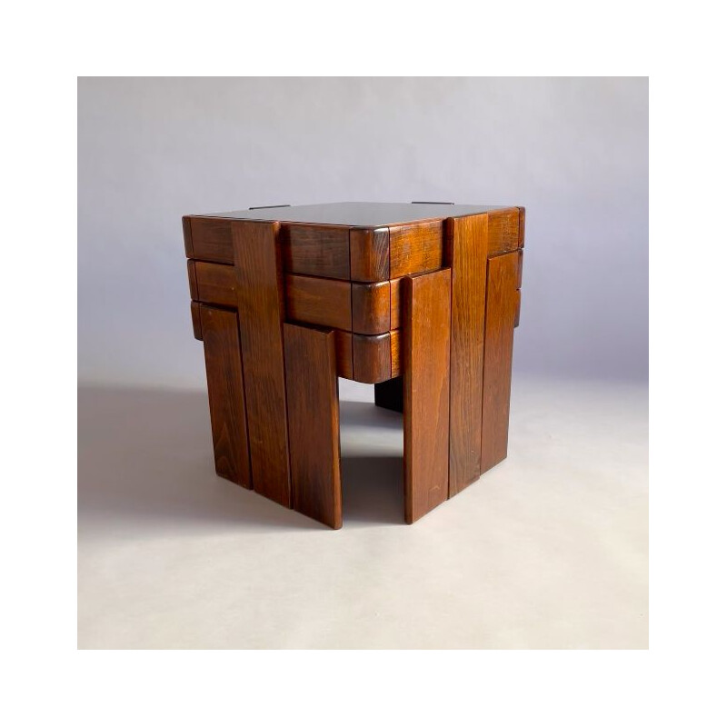 Vintage nesting tables by Gianfranco Frattini for Cassina, Italy 1960s