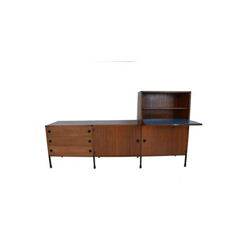 Large sideboard in teak, A.R.P - 1950s