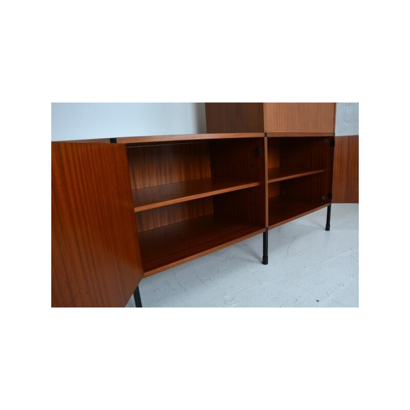 Large sideboard in teak, A.R.P - 1950s