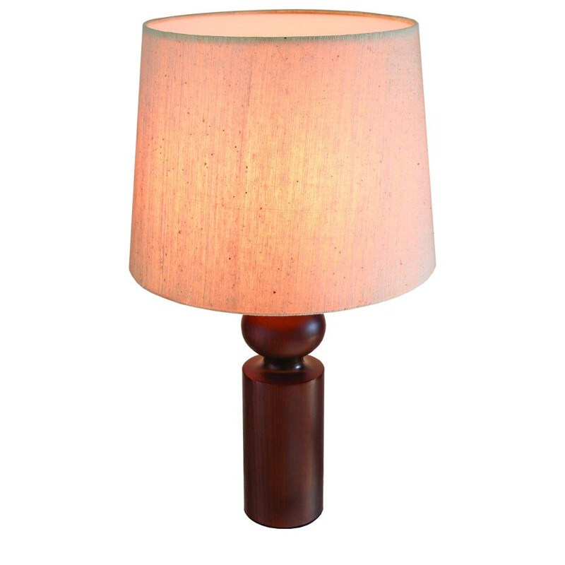 Scandinavian vintage table lamp by Uno & Osten Kristiansson for Luxus Vittsjö, Sweden 1970s