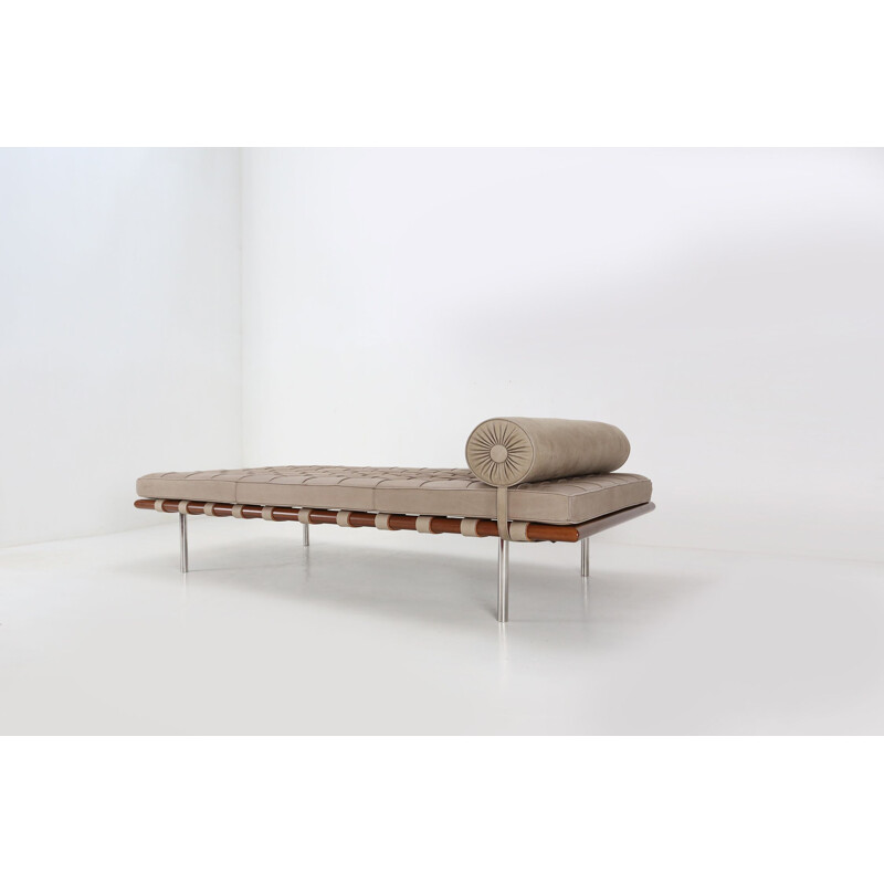 Letto da giorno vintage Barcelona di Mies van der Rohe, 1930