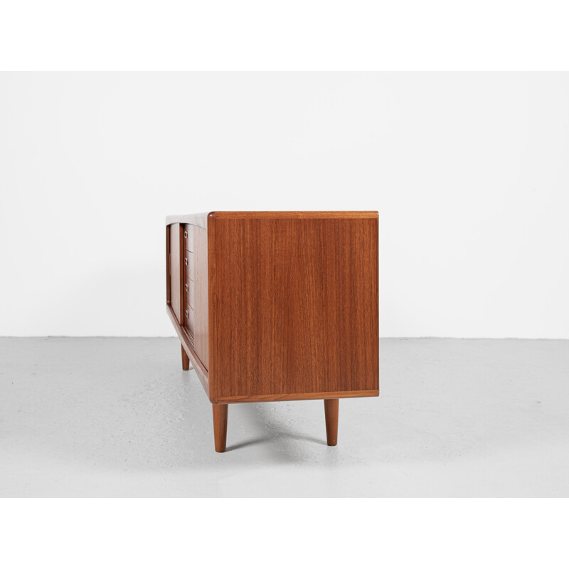 Enfilade danois vintage en teck par Hp Hansen, 1960