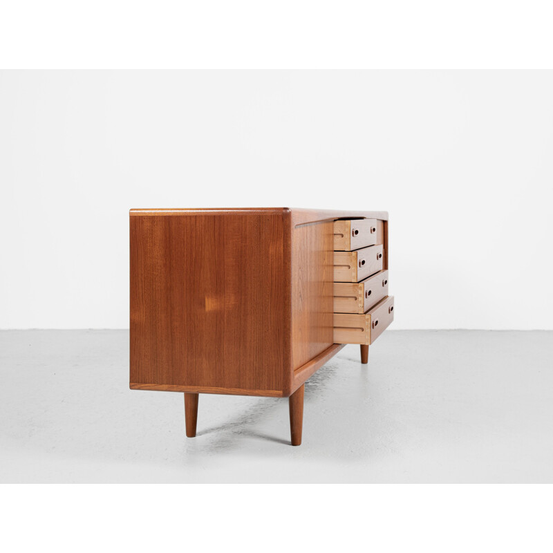 Enfilade danois vintage en teck par Hp Hansen, 1960