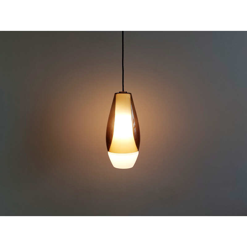 Vintage "Rota" pendant lamp by Bent Nordsted for Fog & Mørup, Denmark 1960s