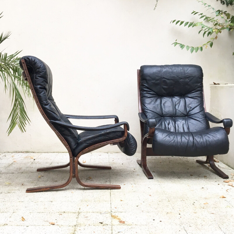 Mid century Westnofa "Siesta" lounge chair, Ingmar RELLING - 1970s