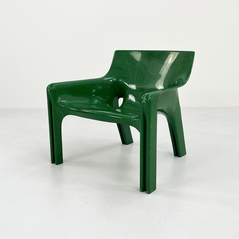 Vintage armchair by Vico Magistretti for Artemide, 1970s