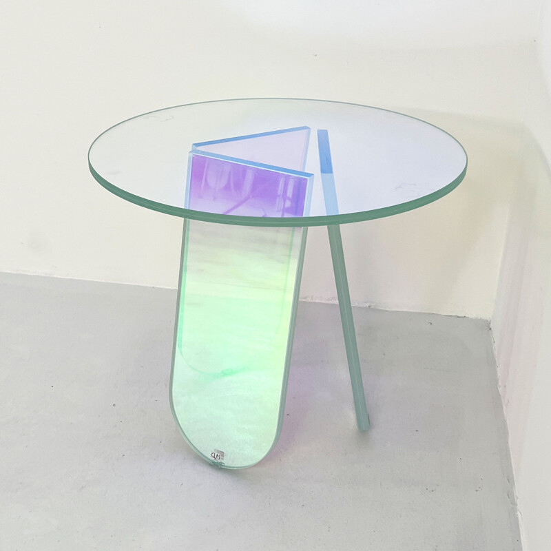 Shimmer vintage side table by Patricia Urquiola for Glas Italia, 2010s