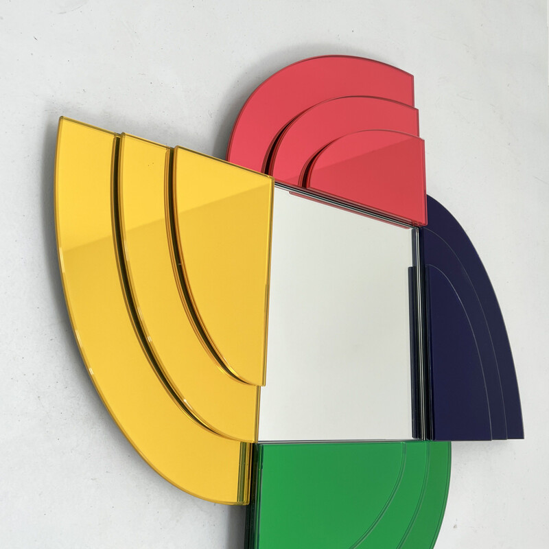 Vintage mirror Dioniso5 by Ettore Sottsass for Glas Italia, 2000s
