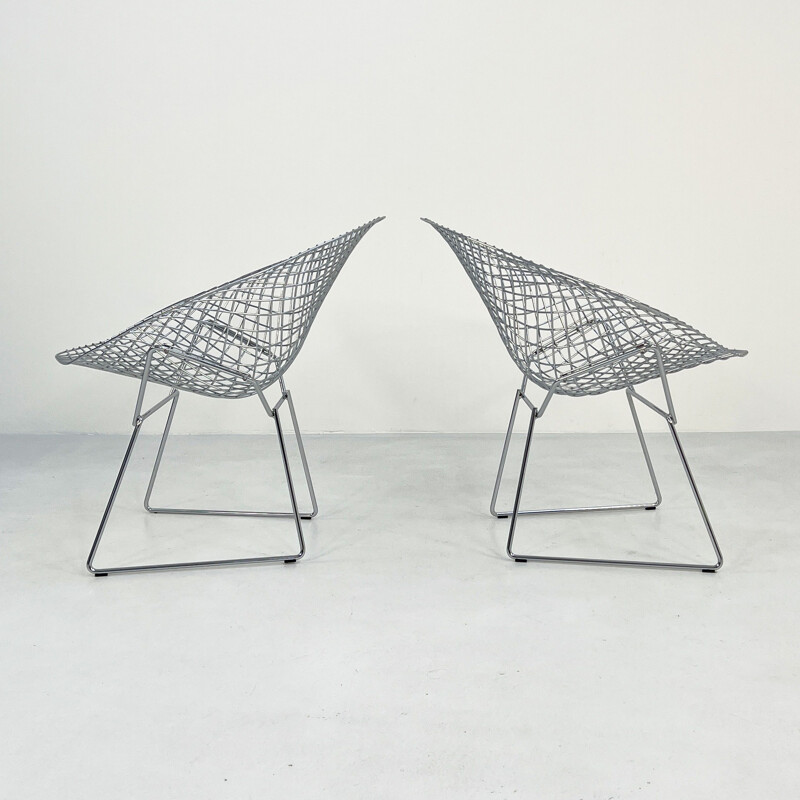 Diamond vintage armchair by Harry Bertoia for Knoll, 1990s