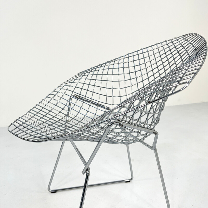 Diamond vintage armchair by Harry Bertoia for Knoll, 1990s