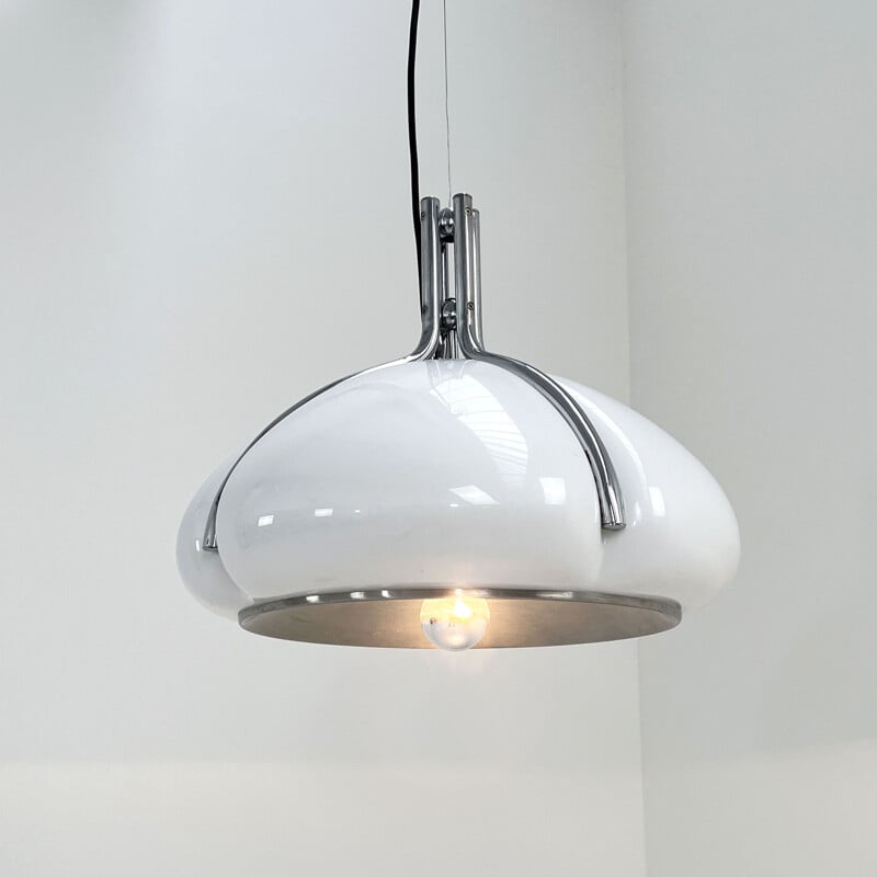 Vintage Quadrifoglio pendant lamp by Gae Aulenti for Harvey Guzzini, 1970s