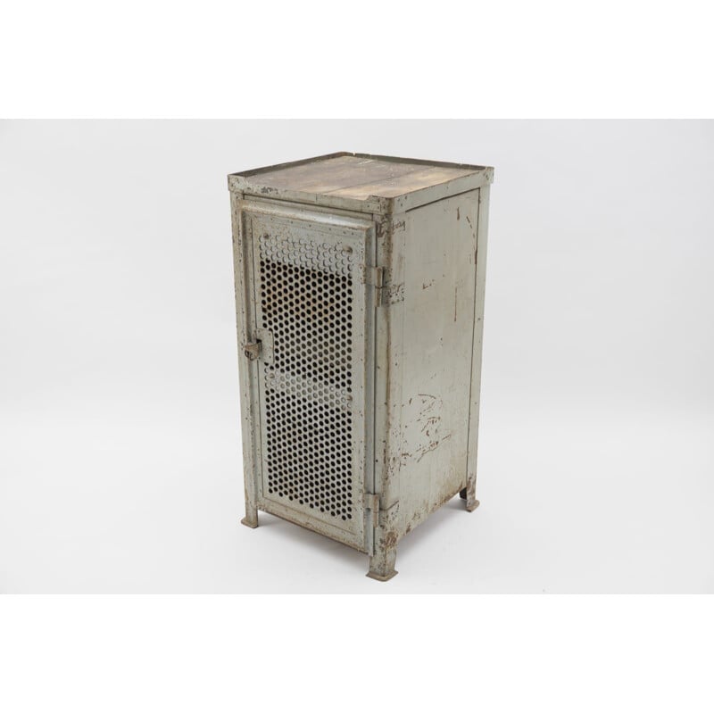 Vintage art deco steel cabinet, 1930