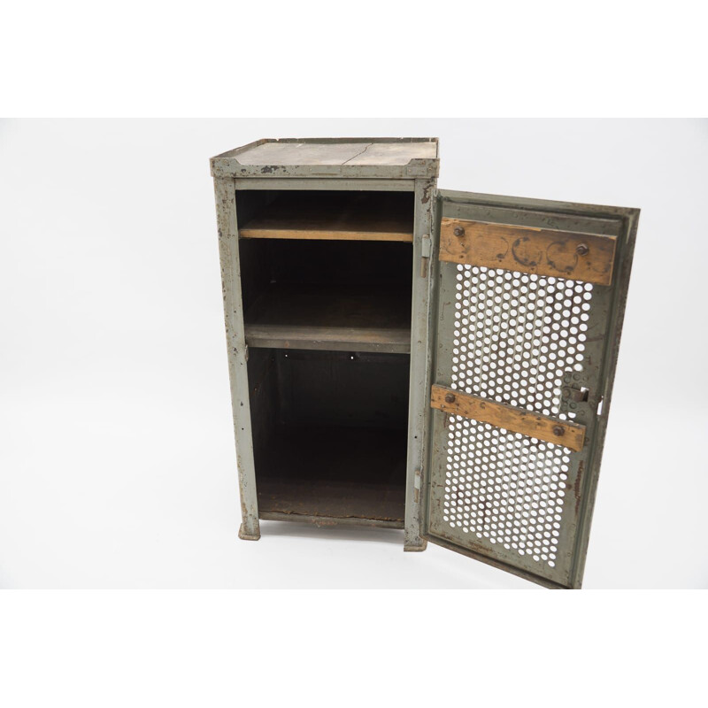 Vintage art deco steel cabinet, 1930