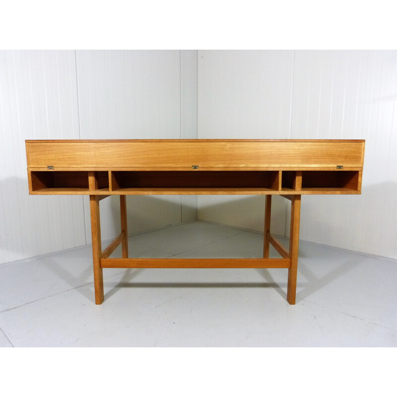 Grand bureau vintage avec plateau extensible, Jens QUISTGAARD - 1960