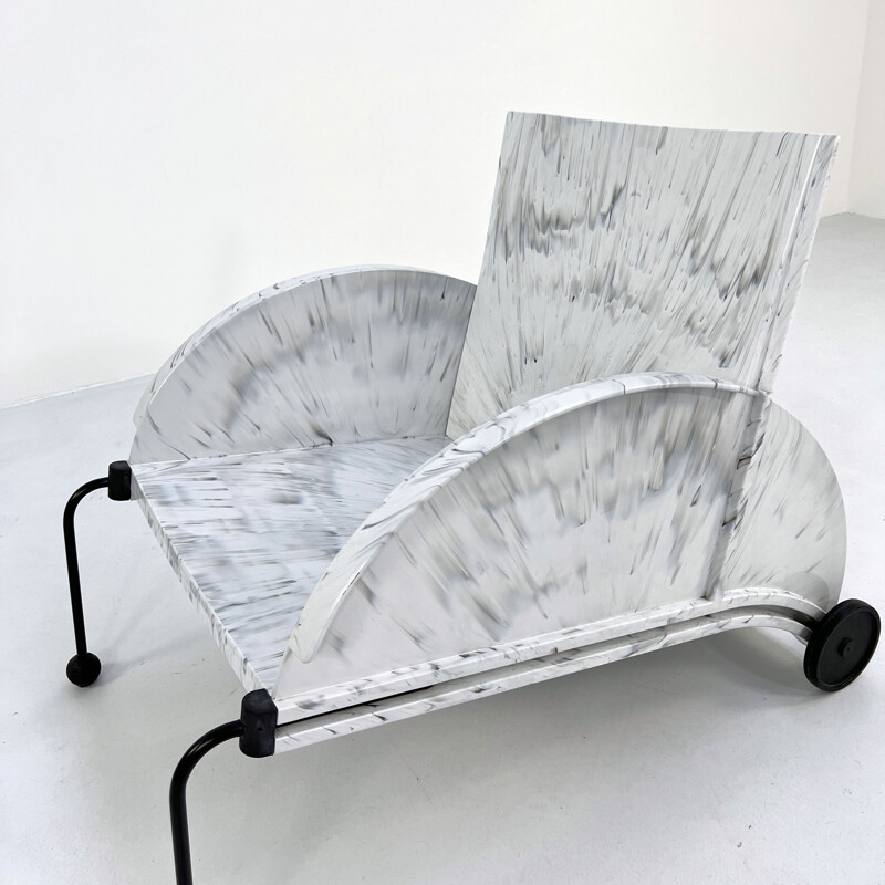 Vintage armchair 4841 by Anna Castelli Ferrieri for Kartell, 1980s