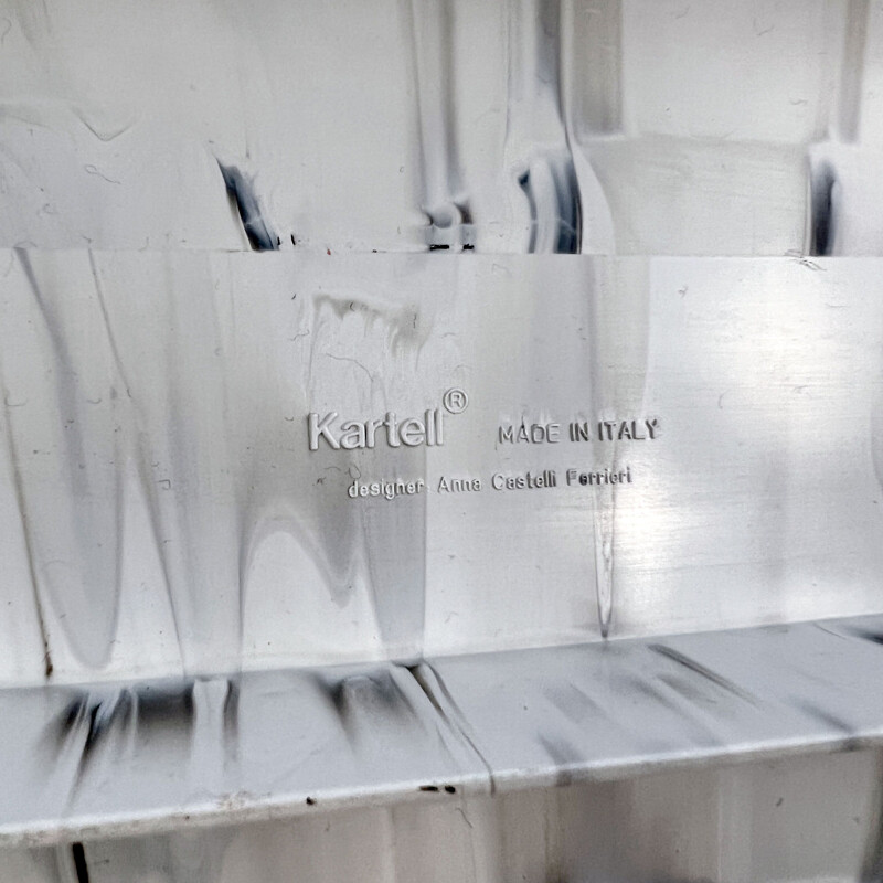 Fauteuil vintage 4841 d'Anna Castelli Ferrieri pour Kartell, 1980