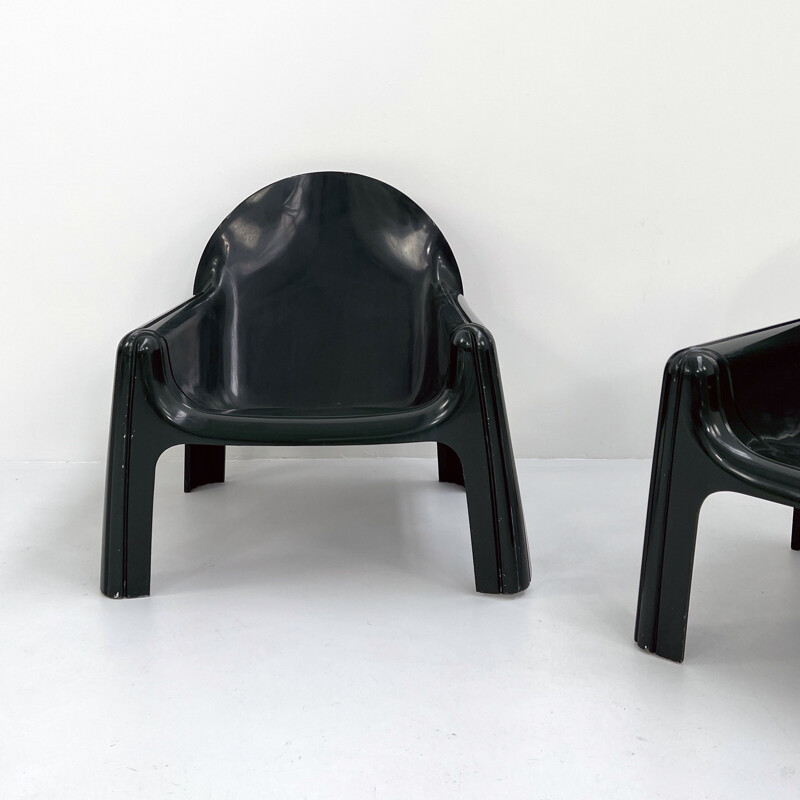 Pair of vintage armchairs model 4794 by Gae Aulenti for Kartell, 1970s