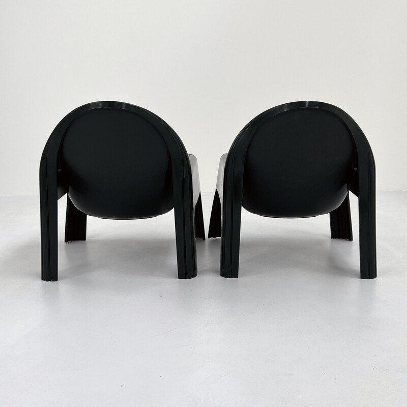 Pair of vintage armchairs model 4794 by Gae Aulenti for Kartell, 1970s