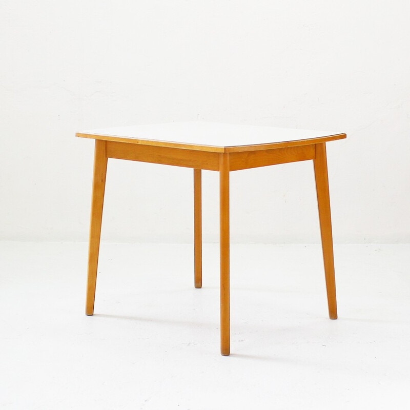 Small vintage kitchen table with formica top - 1950s