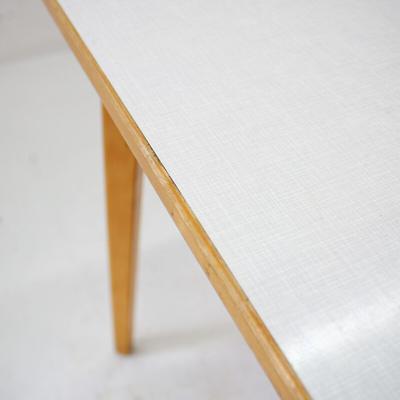 Small vintage kitchen table with formica top - 1950s