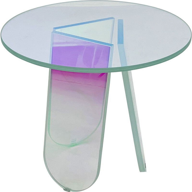 Shimmer vintage side table by Patricia Urquiola for Glas Italia, 2010s